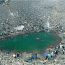 Human skeletons in Roopkund Lake