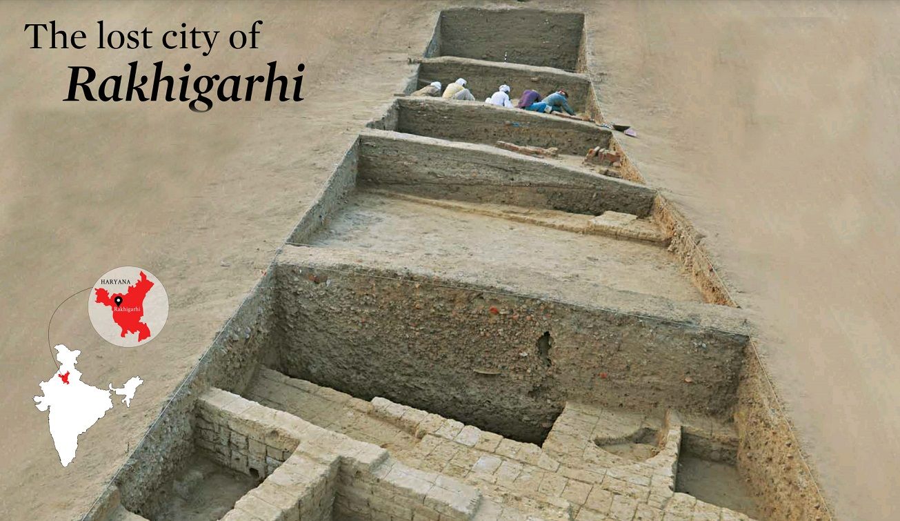 largest Harappan Site Rakhigarhi