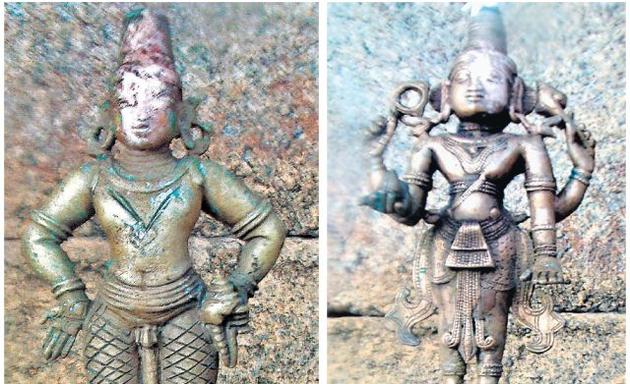 Idol of Lord Vitthala and Lord Janardhana found at Janardhana Temple