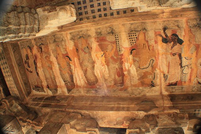 Art work at Lepakshi temple