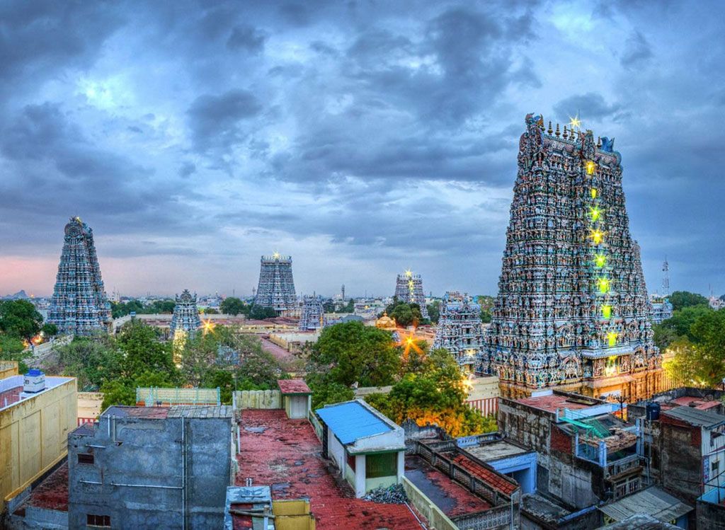 The Colorful Meenakshi Temple