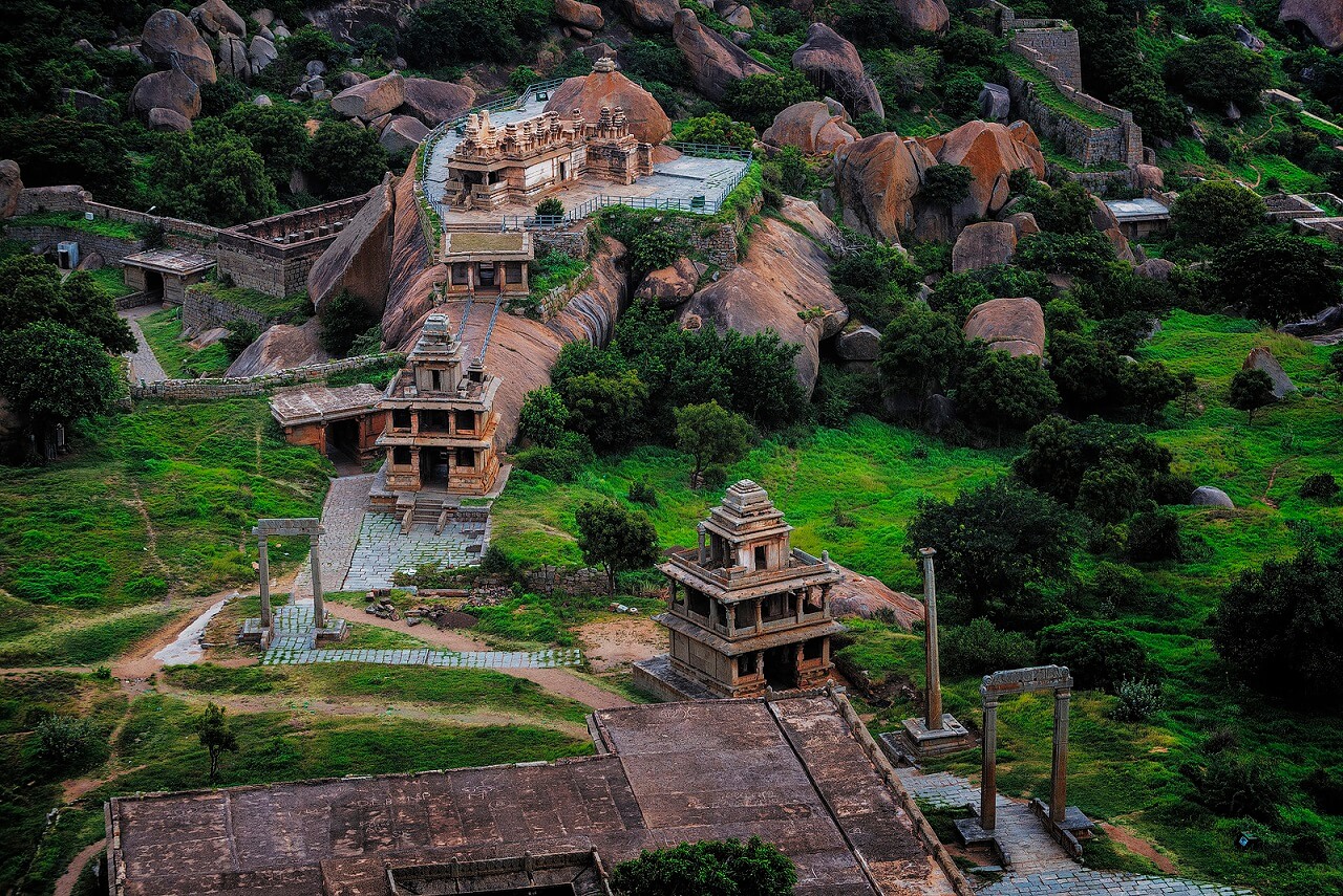 Temples at Chitradurga fort, Karnataka