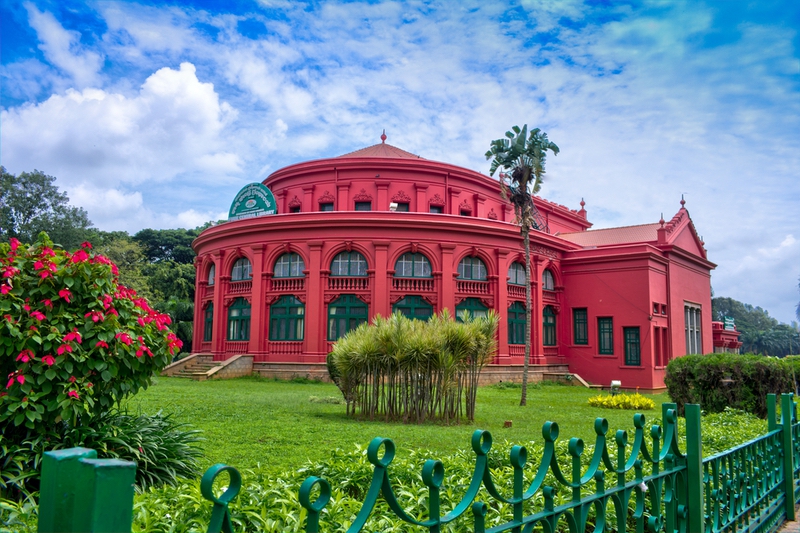 Heritage Building in Bangalore, India. This is State Central Library.