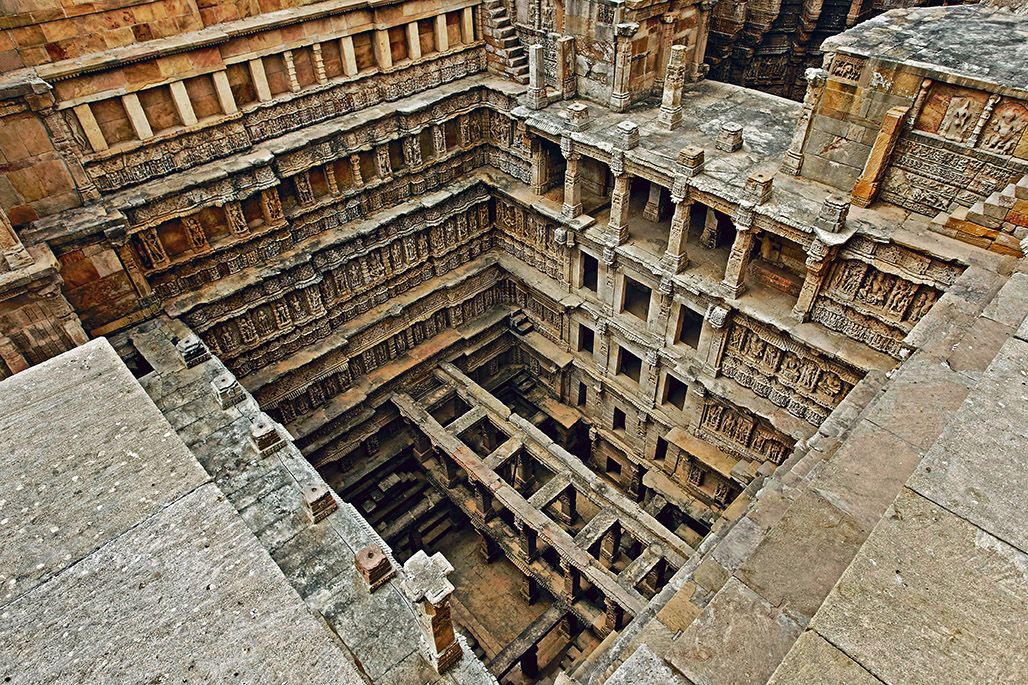 Stepwell Rani ki Vav, Patan, Gujarat, 11th century AD