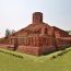 Ruins of Buddhist stupa, Chaukhandi Stupa, Sarnath, Varanasi, Uttar Pradesh, India