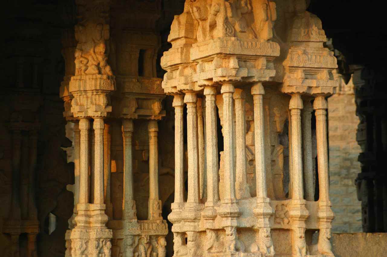 Image result for musical pillars hampi photos