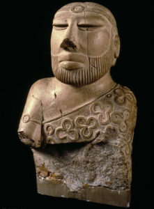 The 'Priest-King of Mohenjo-Daro' statue, from the Indus Valley Civilization