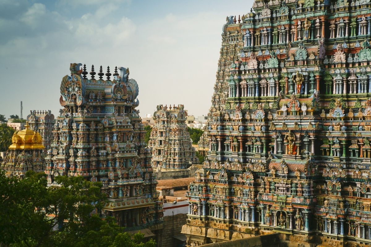 The Colorful Meenakshi Temple