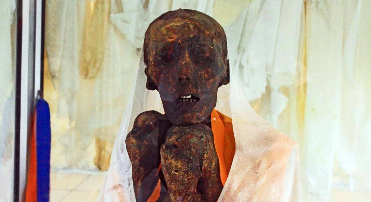 The Gue Mummy of Lama Sangha Tenzin, India