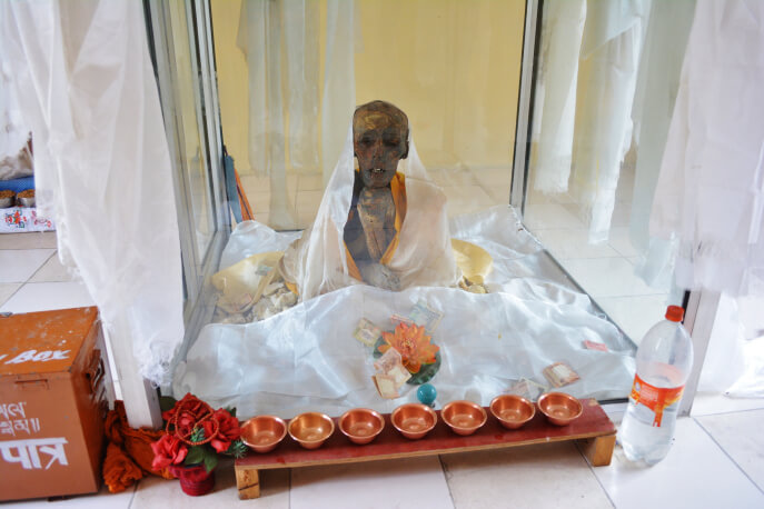 The Gue Mummy of Lama Sangha Tenzin, India