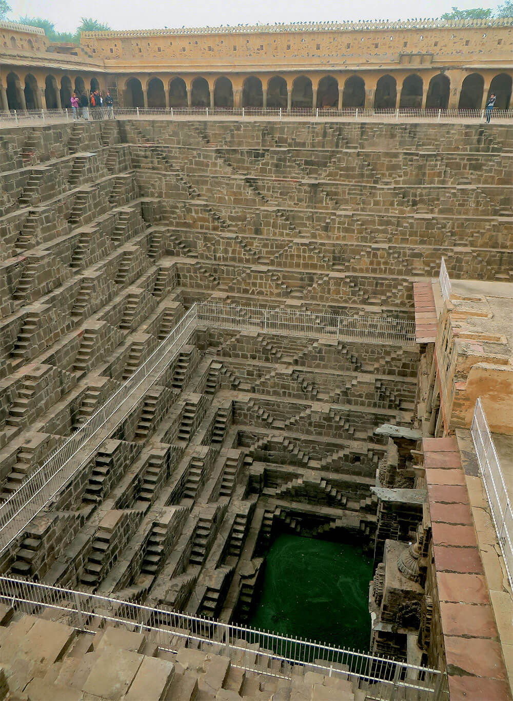 Stepwell Chand Baori. Abhaneri, Rajasthan. c. 800 ce