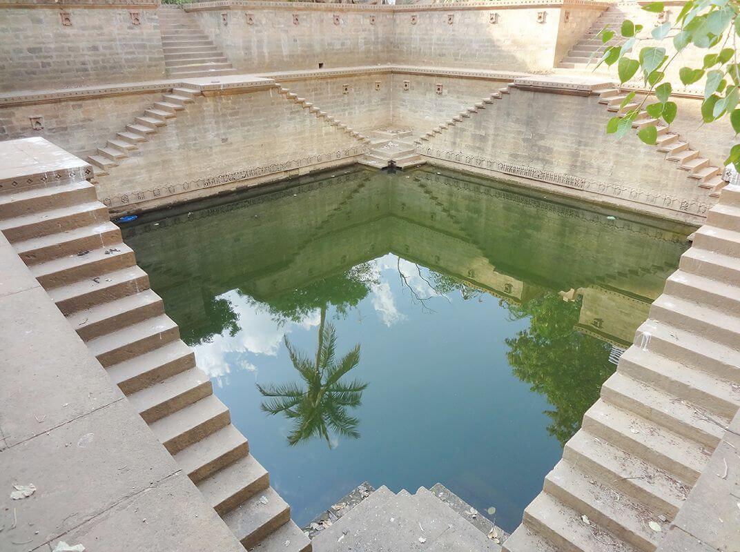 Stepwell Ramkund, Bhuj , Gujarat. Mid-18th century (c. 700 CE)